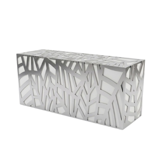 Botanika bar - Silver and white