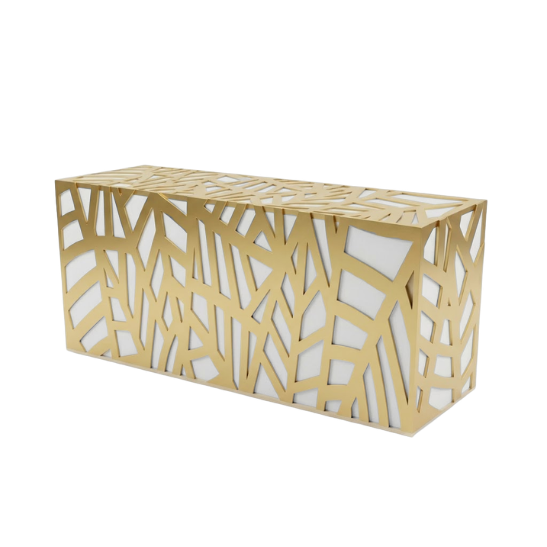 Botanika bar - Gold and white
