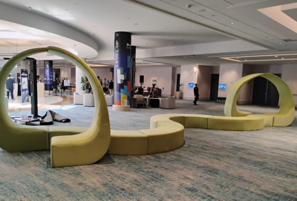 Loop seating set - Lime green