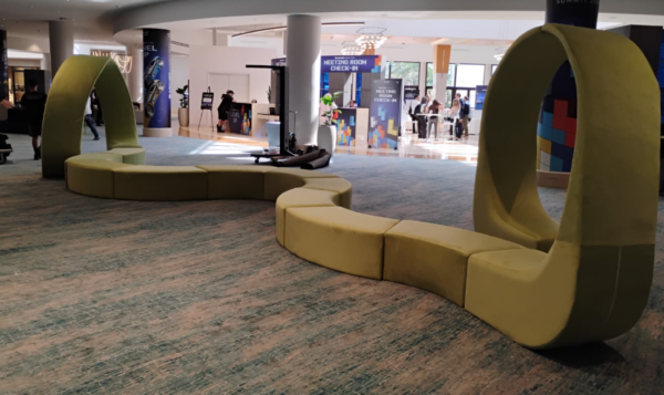 Loop seating set - Lime green