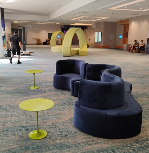 Loop seating set - Lime green