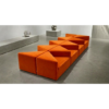 Albertina modular sofa orange 2 rental